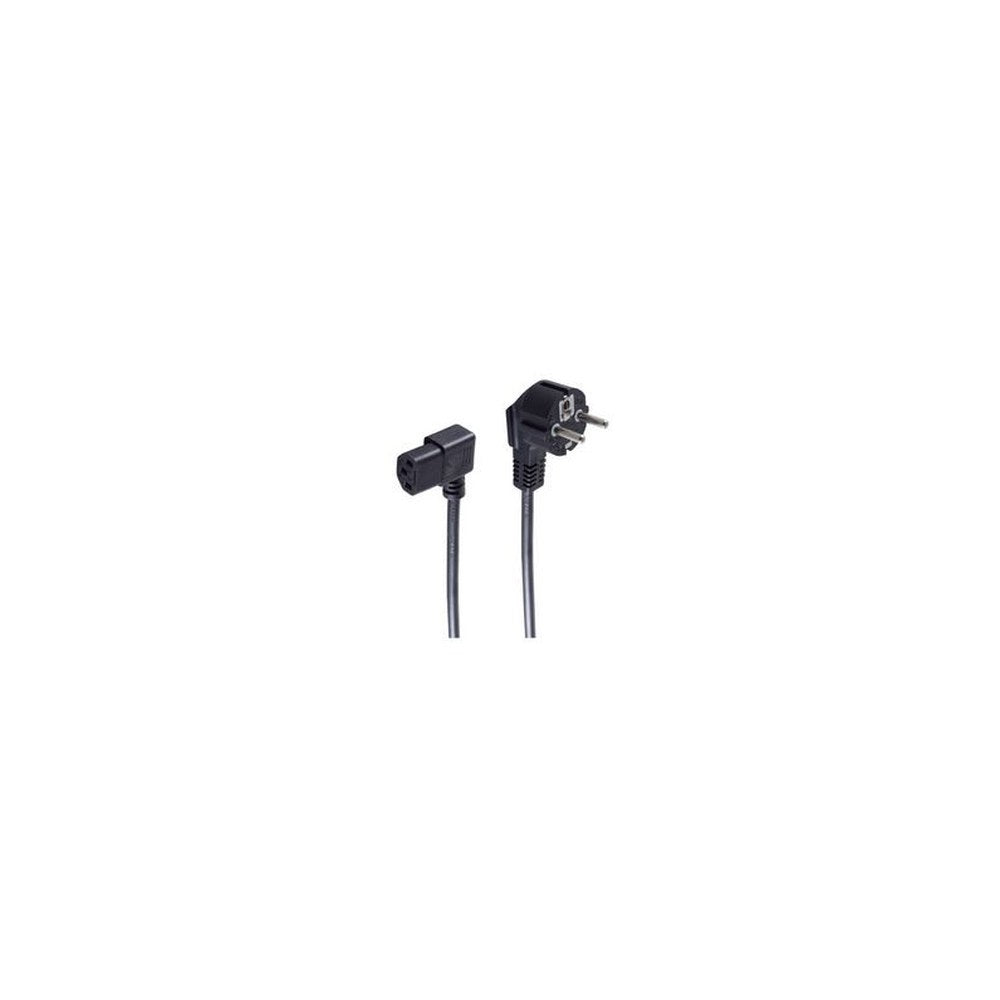 shiverpeaks BASIC-S Câble d'alimentation, coudé, 1,8m