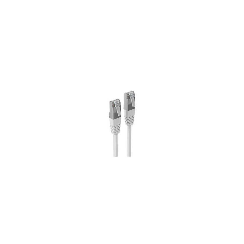 shiverpeaks Câble patch, Cat.6, S/FTP, 0,25 m, blanc