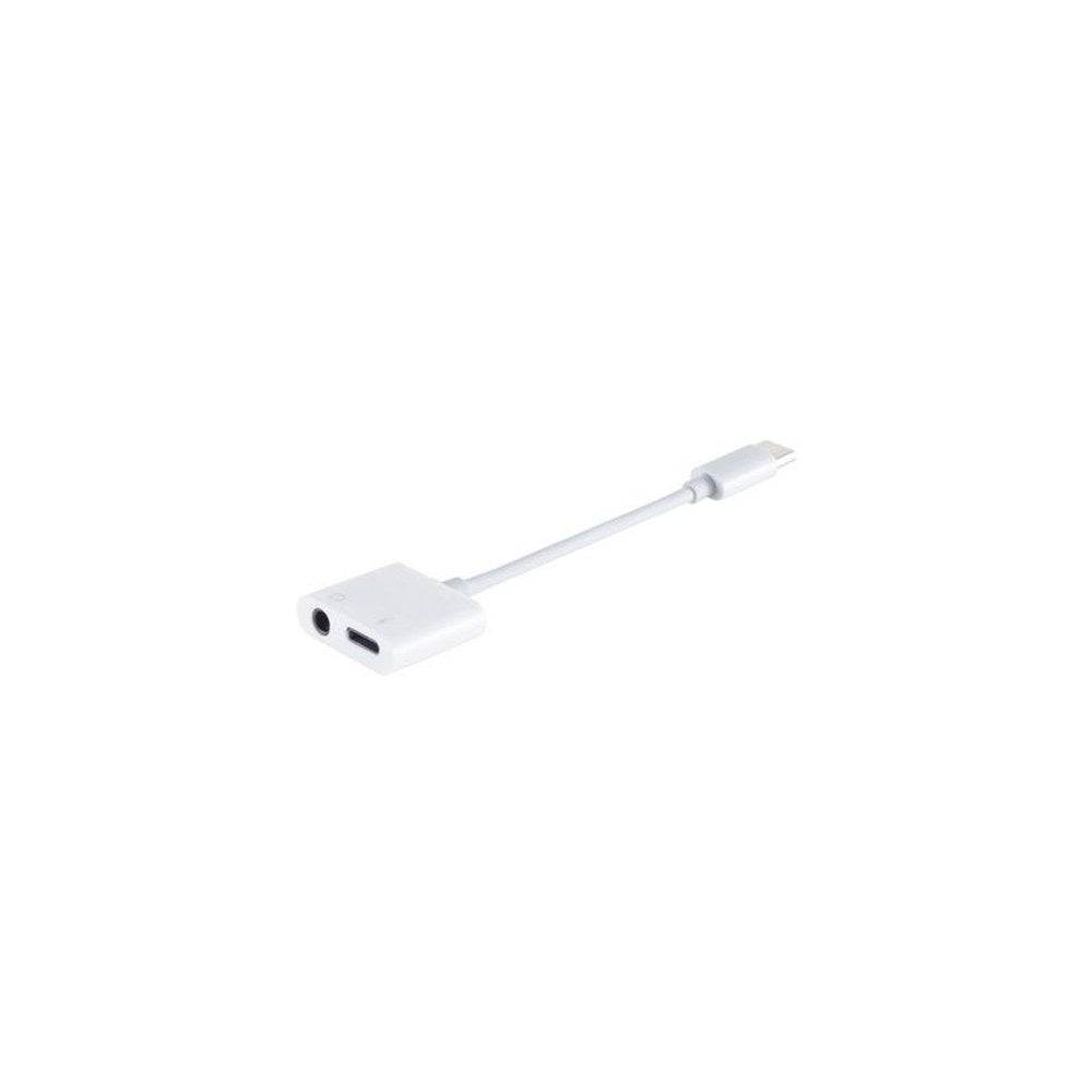 shiverpeaks Adaptateur BASIC-S, USB-C - jack 3.5 + USB-C