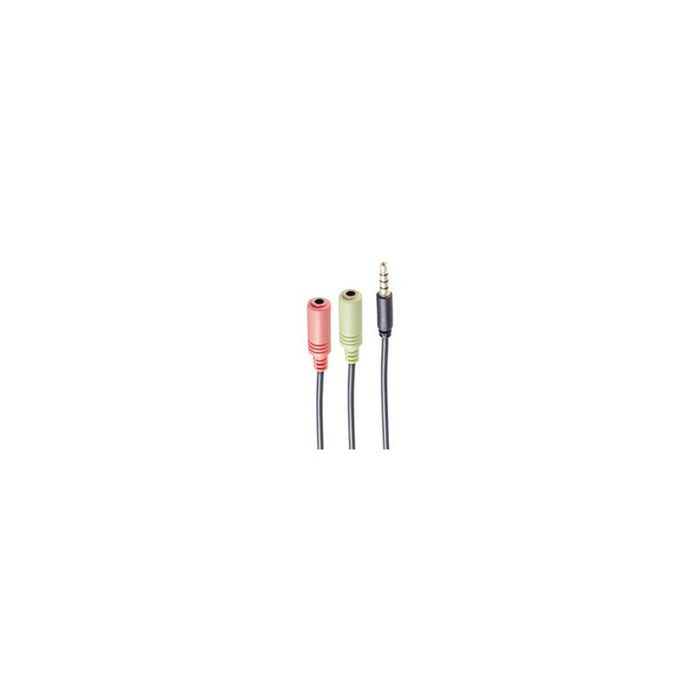 shiverpeaks Adaptateur en Y pour casque BASIC-S, TRRS