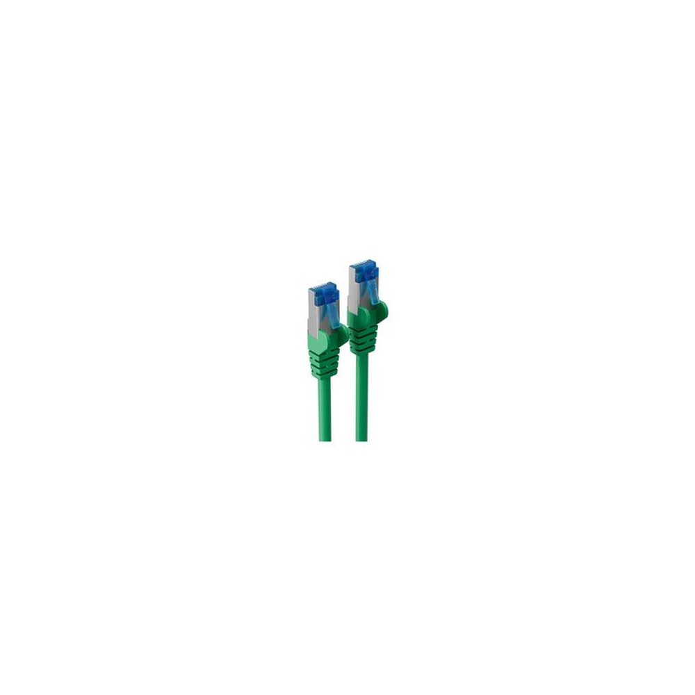 shiverpeaks Câble patch, cat. 6A, S/FTP, 0,25 m, vert