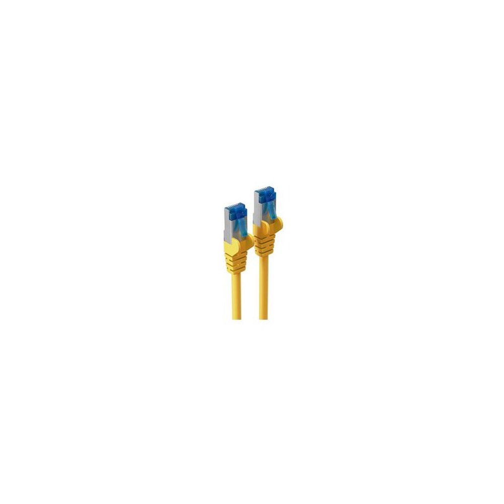 shiverpeaks Câble patch, cat. 6A, S/FTP, 20 m, jaune