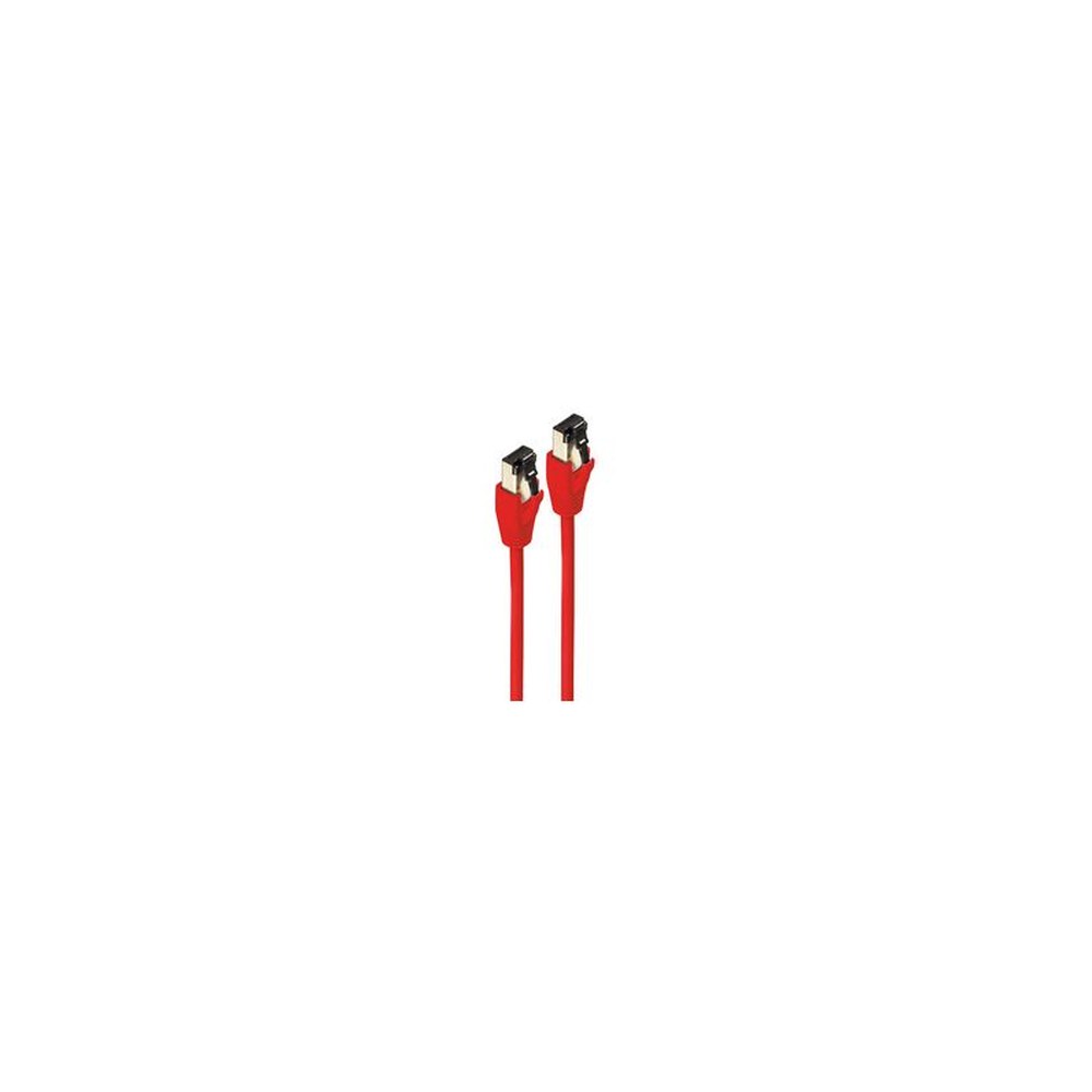 shiverpeaks Câble patch, cat. 8.1, F/FTP, 5,0 m, rouge