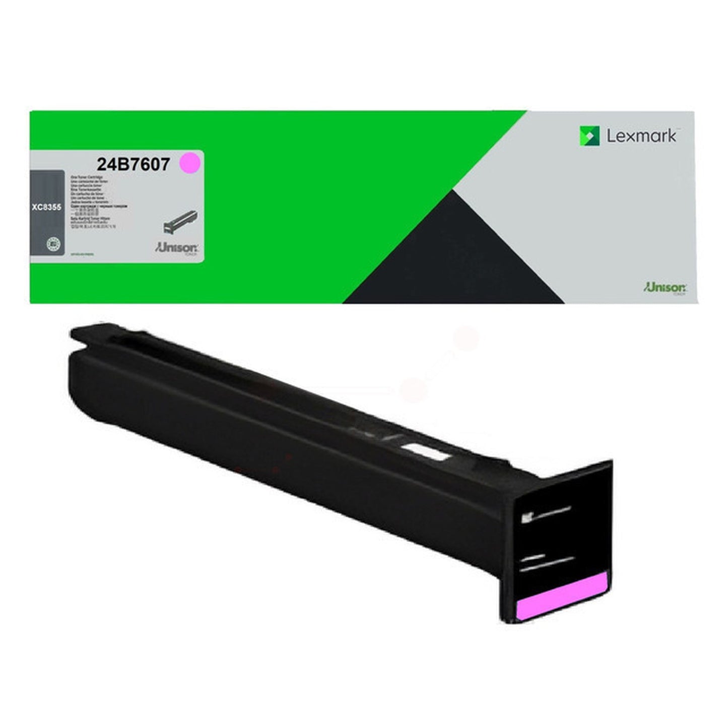 Toner d'origine Lexmark 24B7607 - magenta