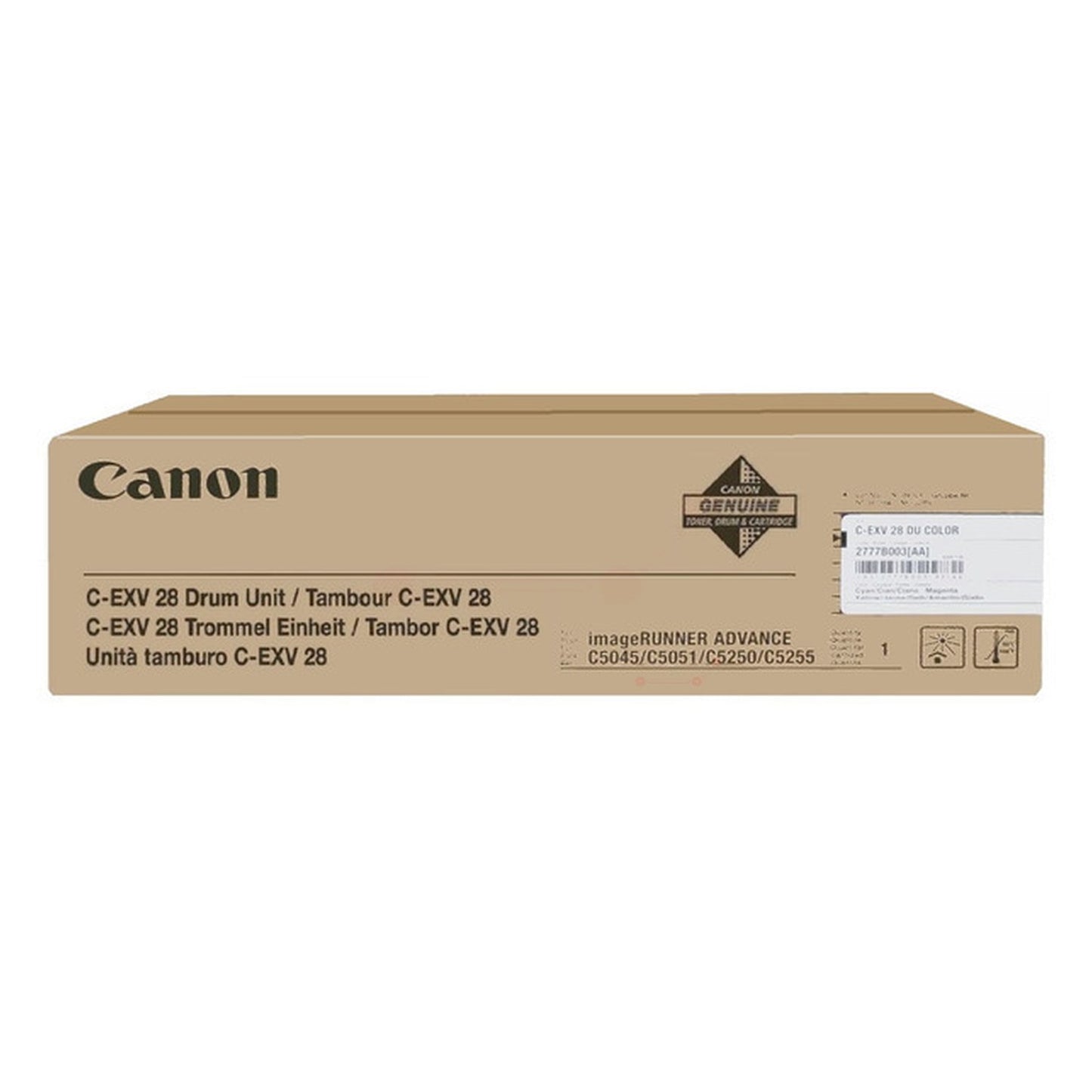 Tambour de Marque Canon C-EXV28DRUM3C (2777B003) 3 Couleurss (85000 pages)