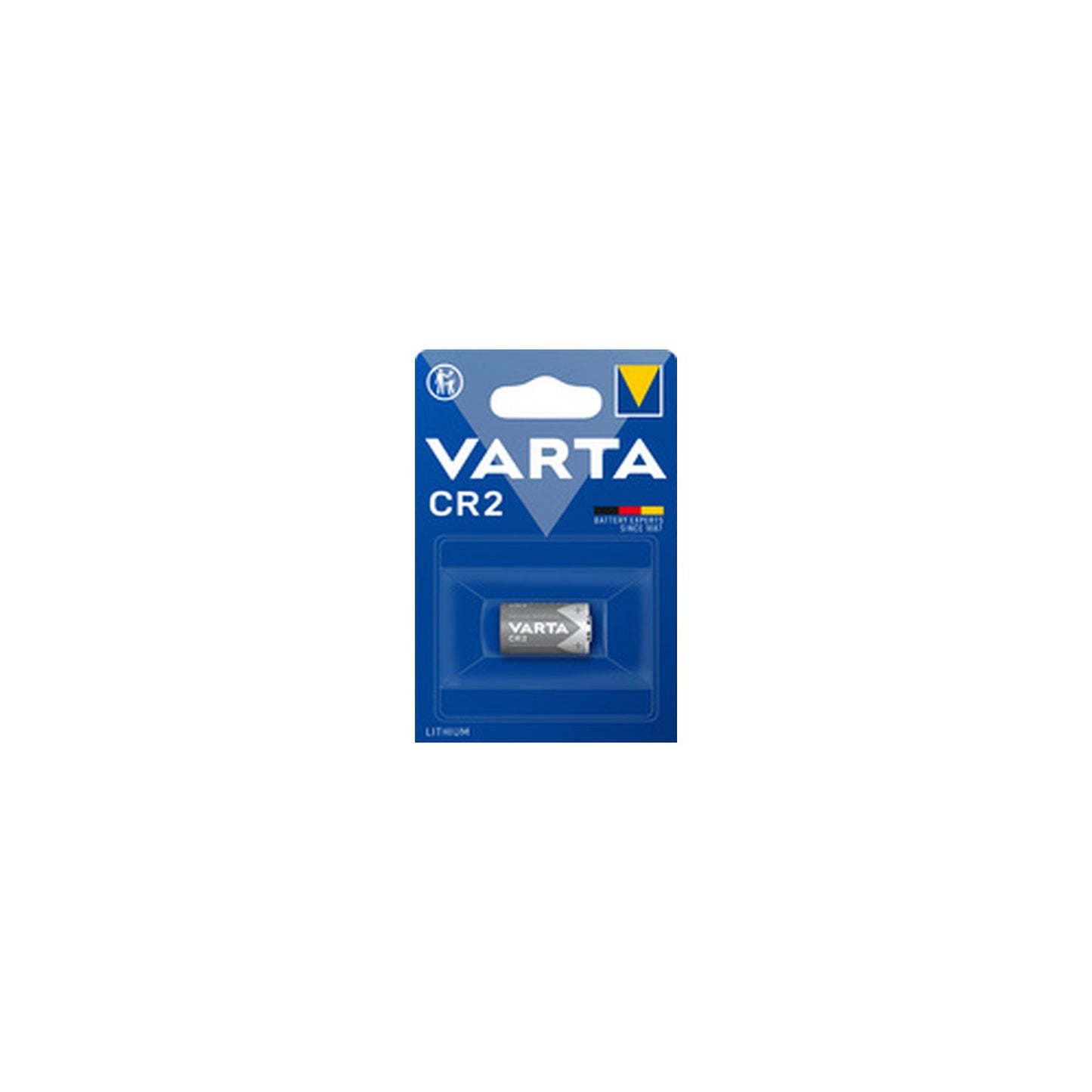 VARTA Pile photo, CR2 "LITHIUM", 3,0 V, blister de 2,