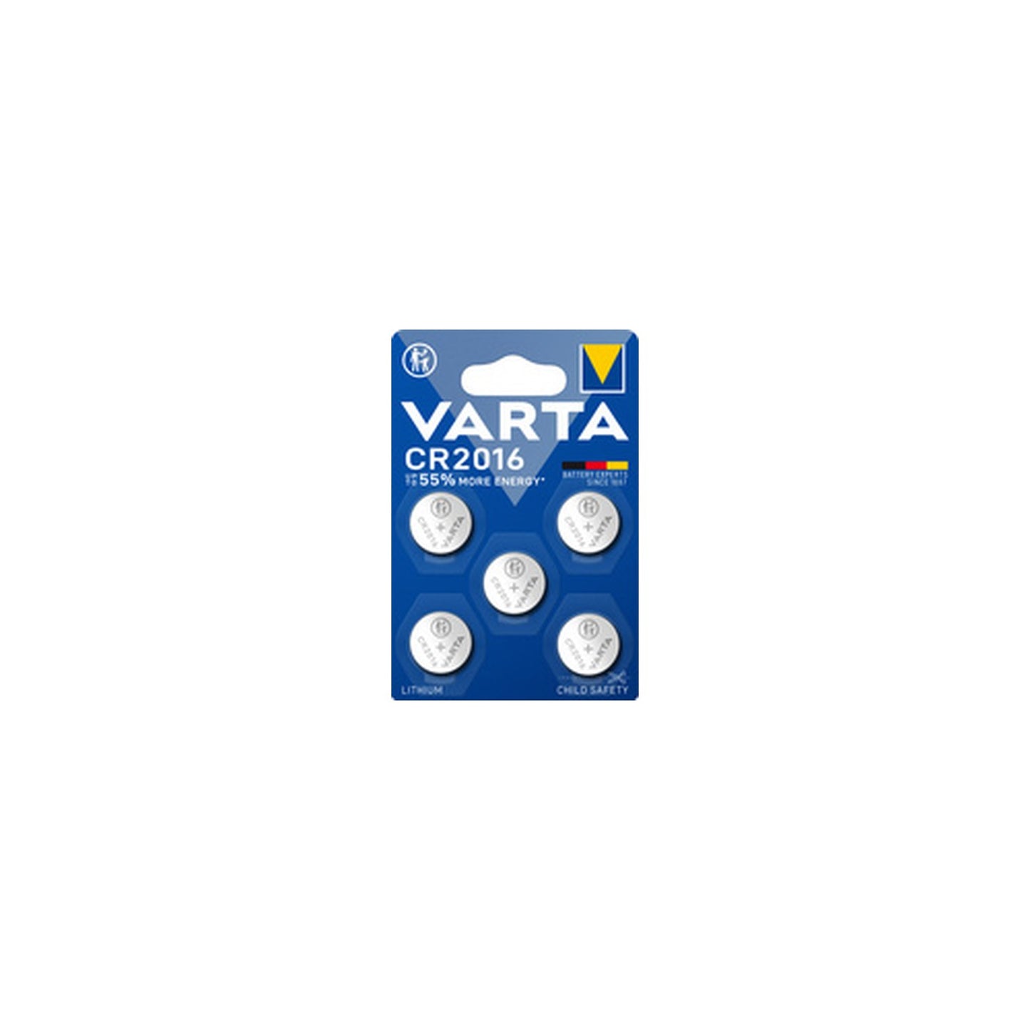 VARTA Pile bouton au lithium "Electronics" CR2032, pack de 5