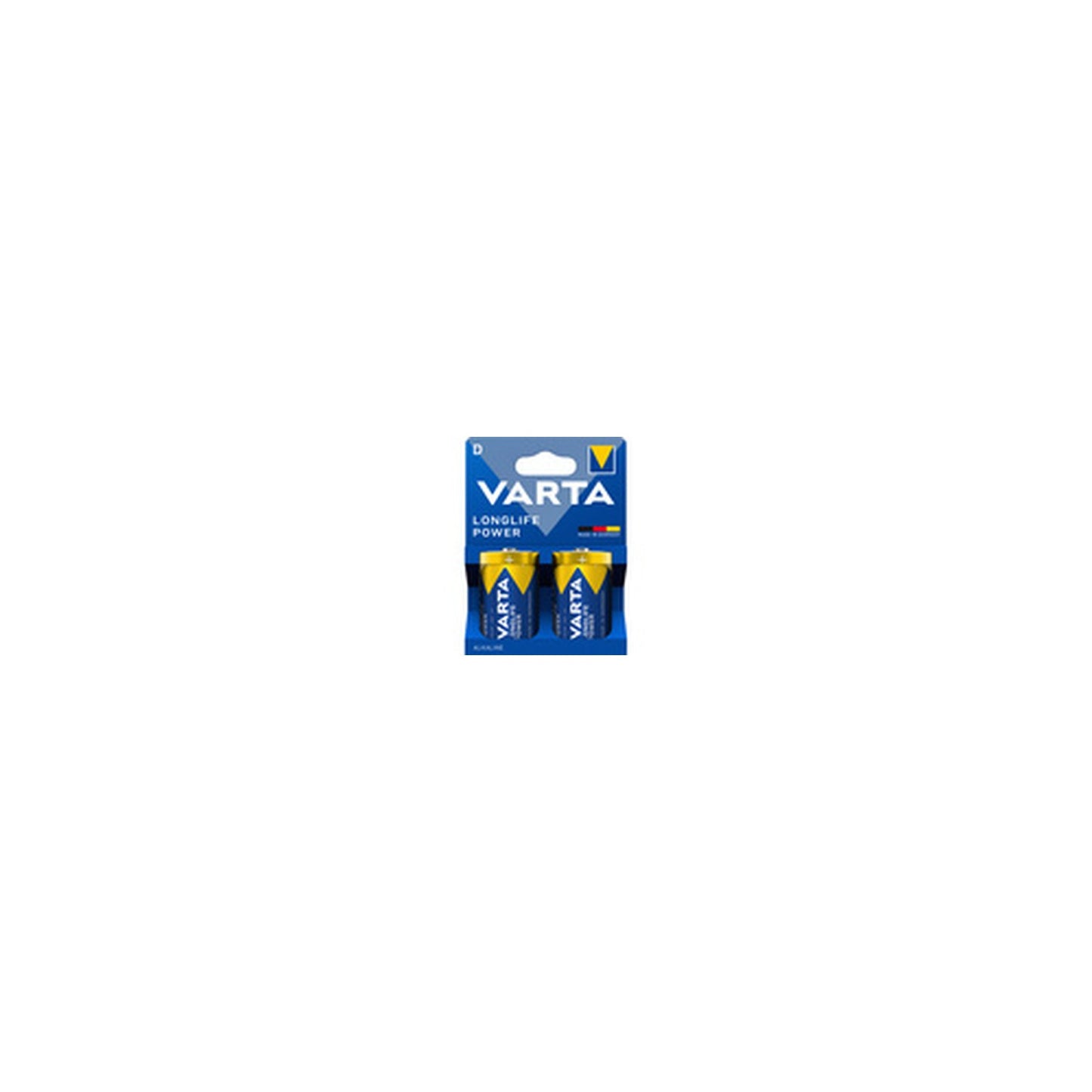 VARTA Pile alcaline Longlife Power, Mono (D), par 2