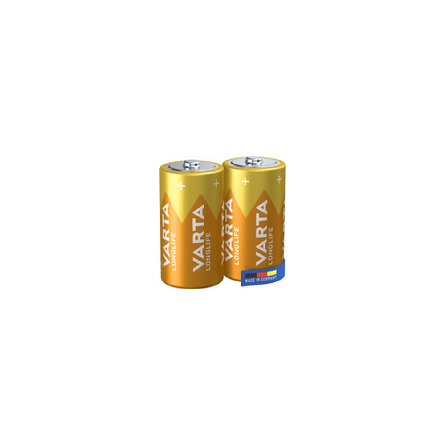 VARTA Pile alcaline Longlife, Mono (D), blister de 2