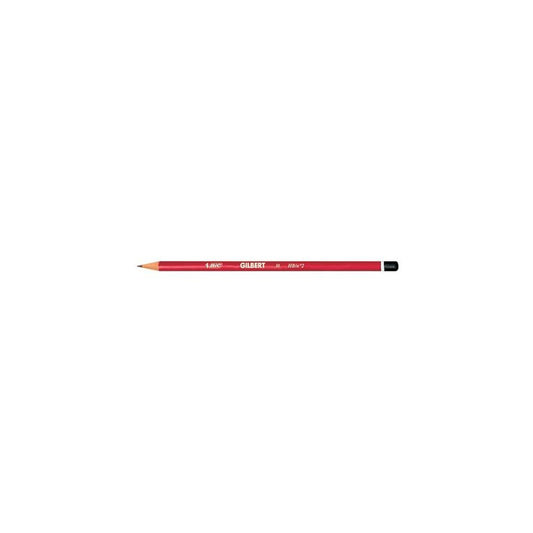 BIC Crayon Gilbert 33, dureté: HB, rond, laqué en rouge x12