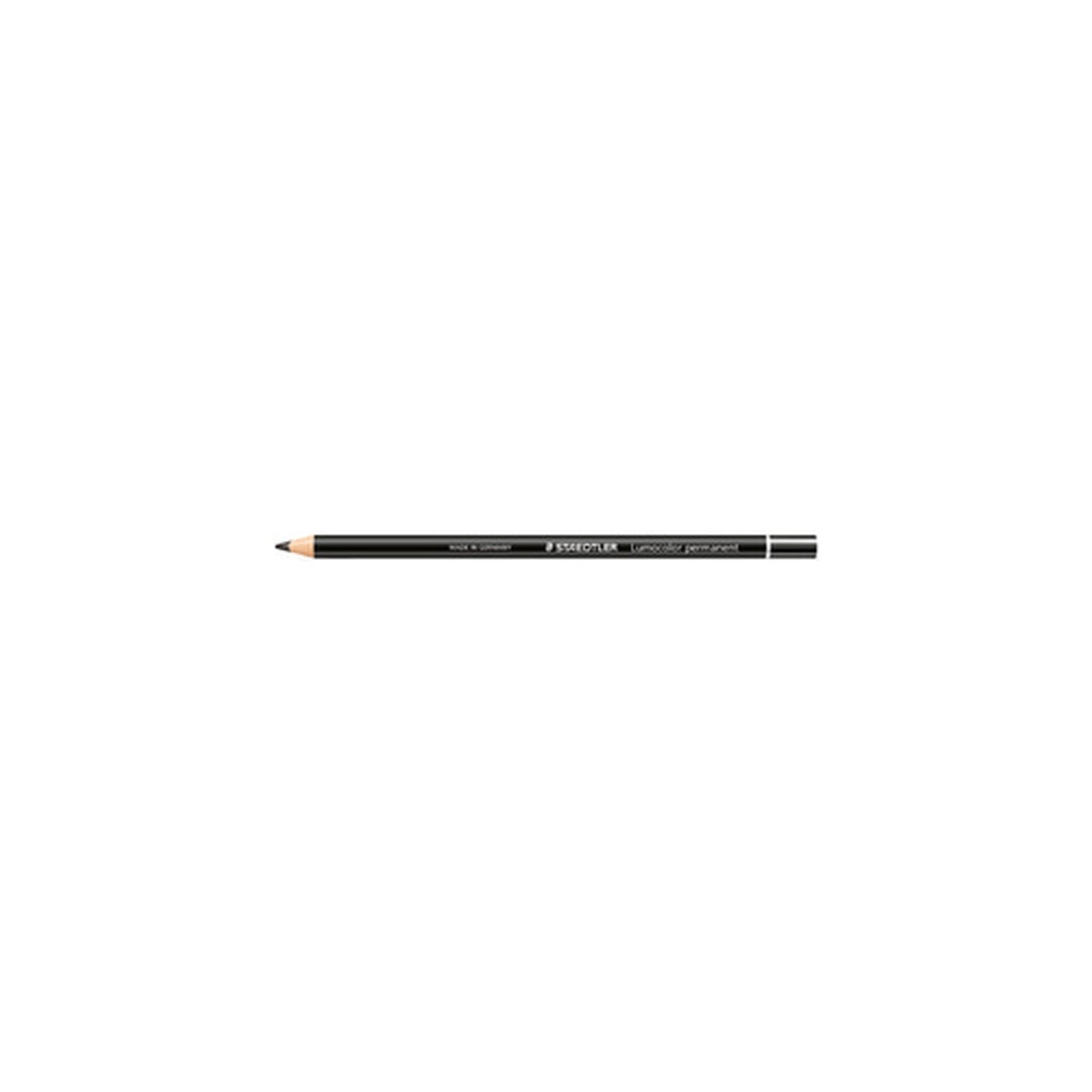 STAEDTLER Marqueur permanent Lumocolor glasochrom, noir