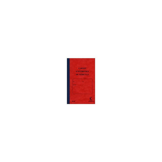ELVE Carnet d'entretien de véhicule, 32 pages