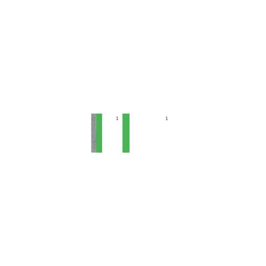 ELVE Bloc vendeur, dimensions: (L)135 x (H)60 mm, vert x10