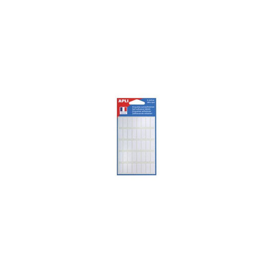 APLI Etiquette multi-usage, 8 x 20 mm, blanc