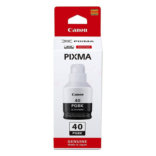 Bouteille d'encre d'origine Canon 3385C001 / GI-40 PGBK - noire