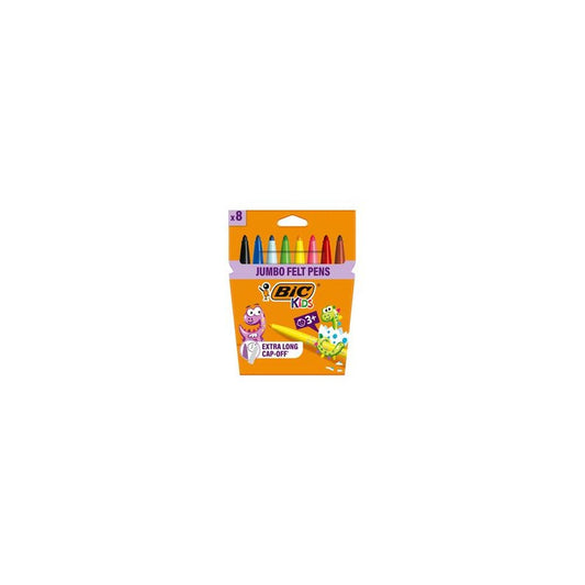 BIC KIDS Feutre Visacolor XL ecolutions, étui en carton de 8