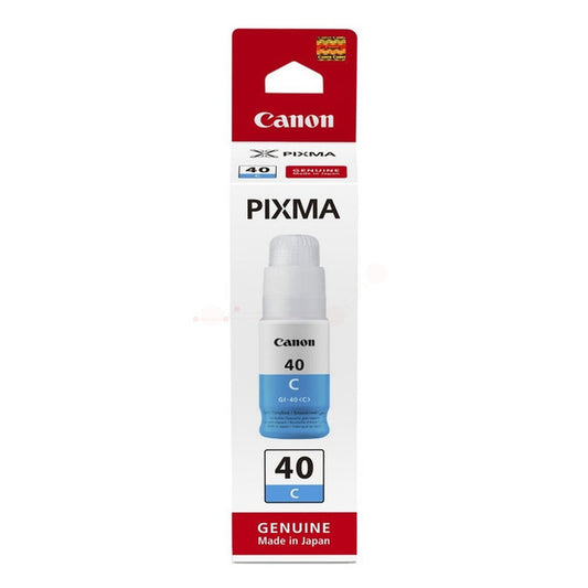 Bouteille d'encre d'origine Canon 3400C001 / GI-40 C - cyan