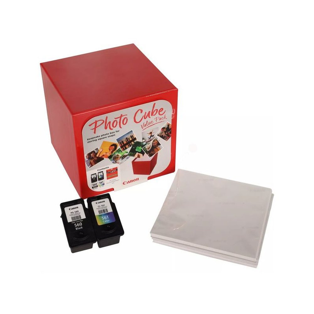 Cartouches d'origines Canon 3713C007 / PG-560+CL-561 - multipack 2 couleurs : noire, multicouleur