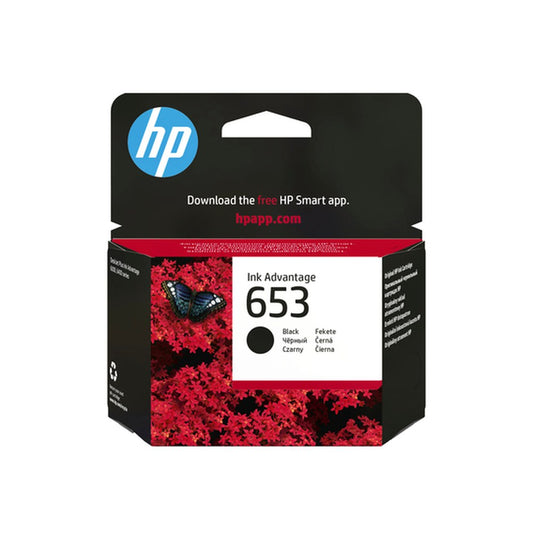 Cartouche d'origine HP 3YM75AE / 653 - noire