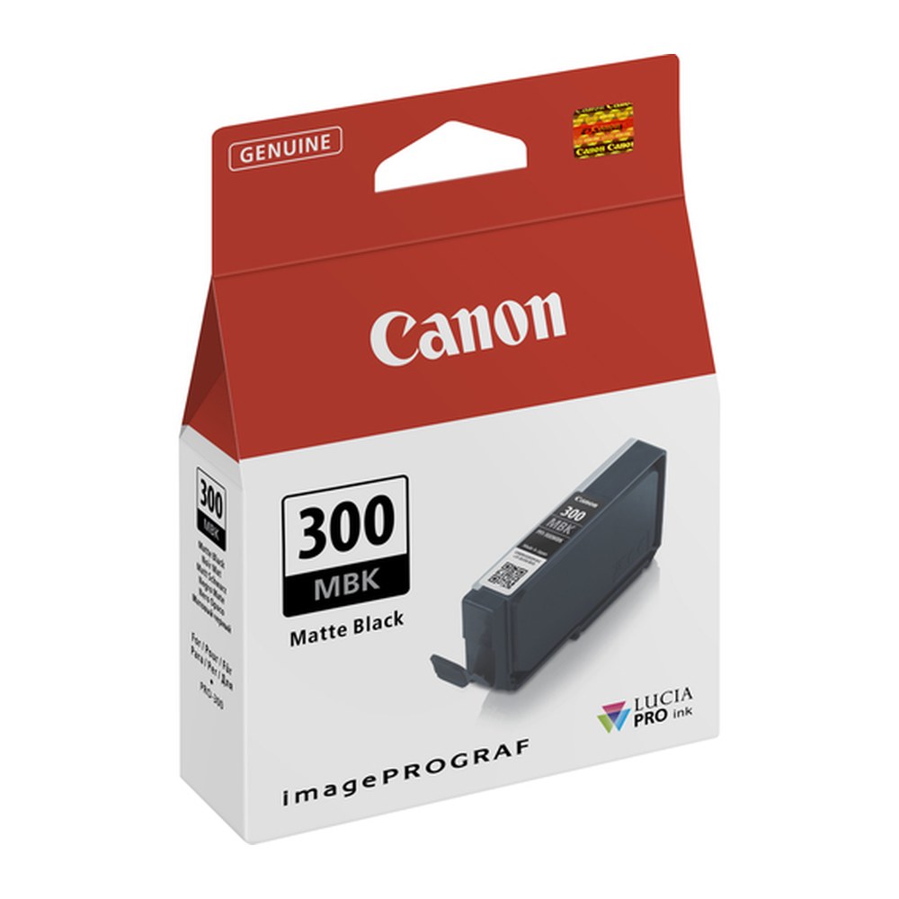 Cartouche d'origine Canon 4192C001 / PFI-300 MBK - noire
