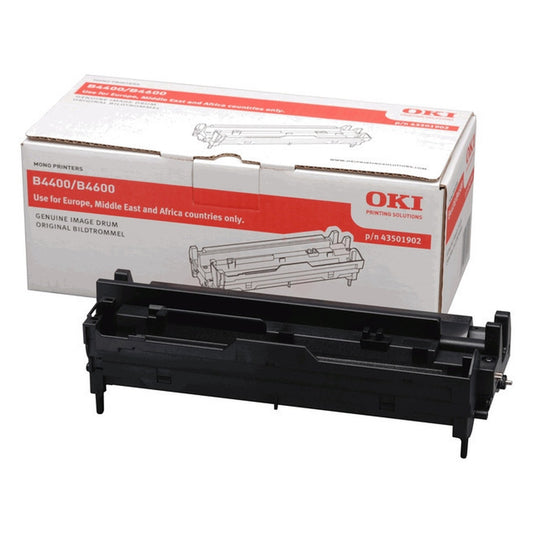 Tambour (drum) Laser Compatible Oki 43501902 Noir (20 000 pages)