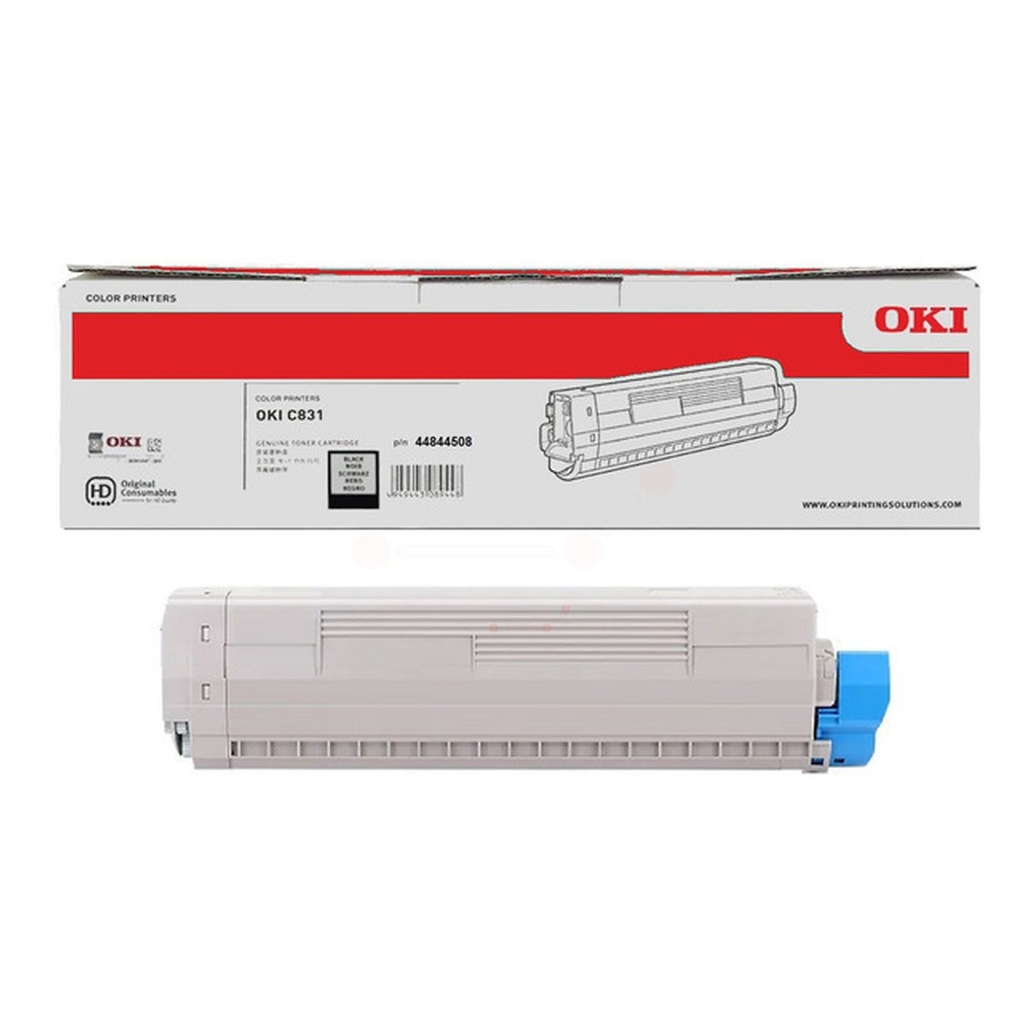 Toner d'origine OKI 44844508 - noir