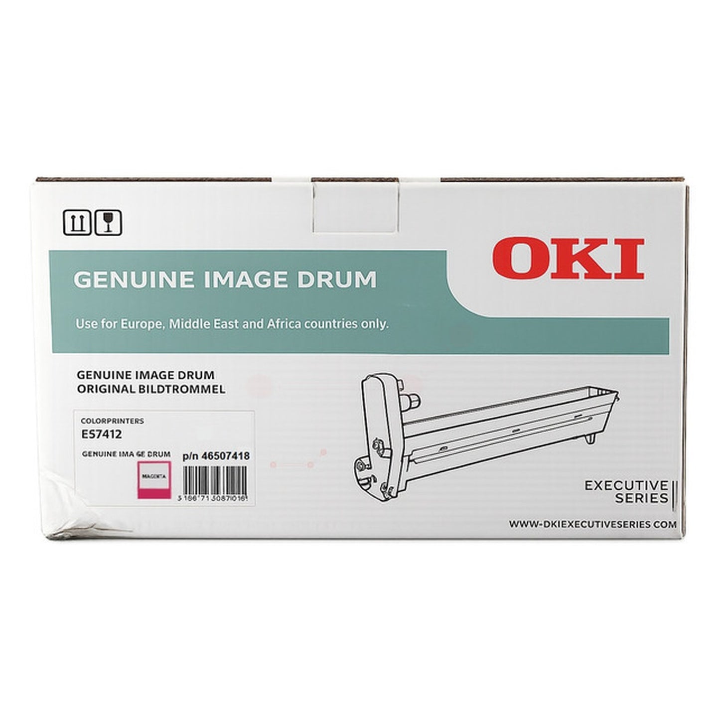 Tambour d'origine OKI 46507418 - magenta