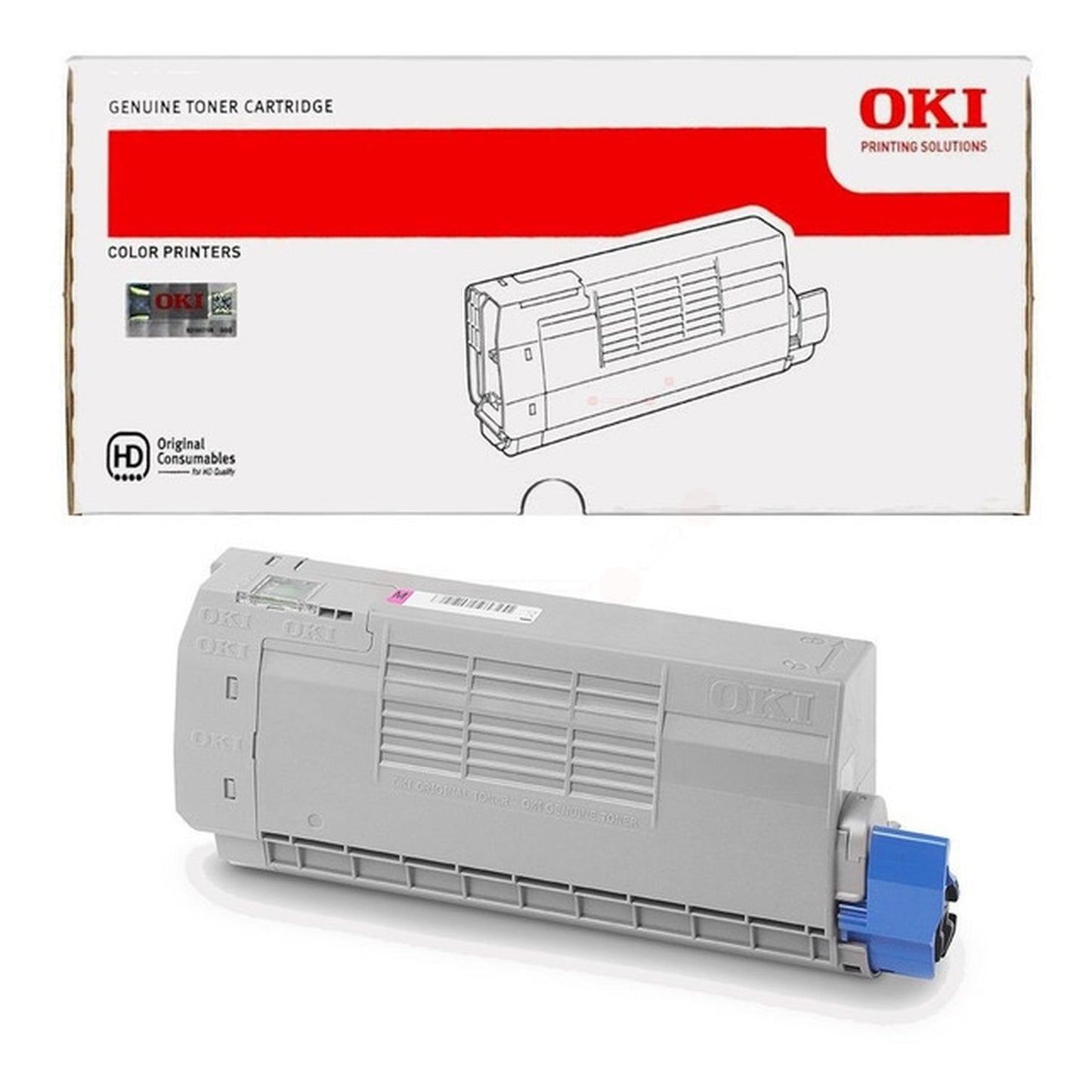 Toner d'origine OKI 46507614 - magenta