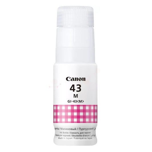 Bouteille d'encre d'origine Canon 4680C001 / GI-43 M - magenta