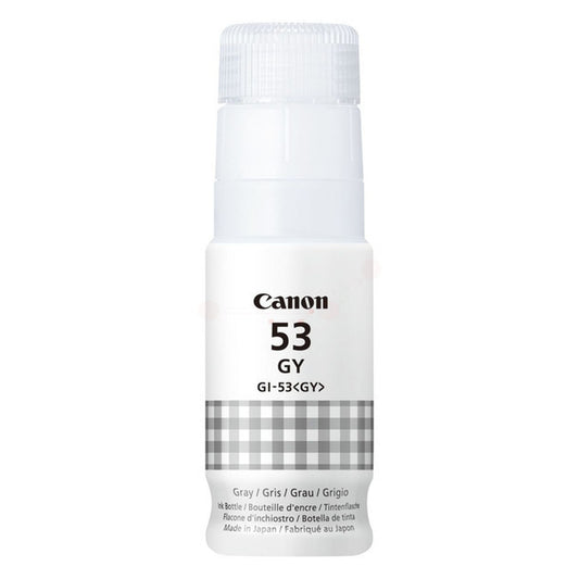 Bouteille d'encre d'origine Canon 4708C001 / GI-53 GY - grise