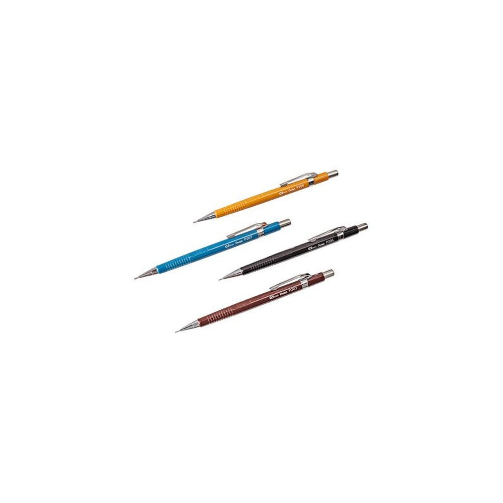 Pentel Porte-mines P 205, diamètre de mines: 0,5 mm, rouge