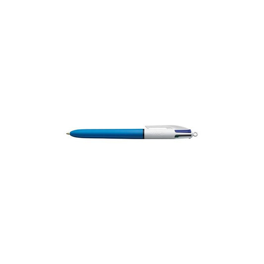 BIC Stylo à bille rétractable 4Colours, tracé: 0,32 mm
