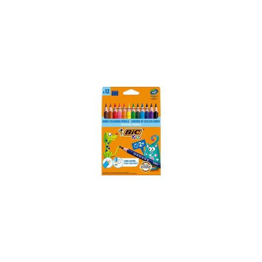 BIC KIDS Crayons de couleur triangulaires Evolution Triangle