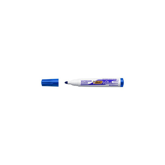 BIC Marqueur tableau blanc Velleda 1701 ECOlutions, bleu