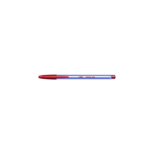 BIC Stylo à bille Cristal Soft, rouge
