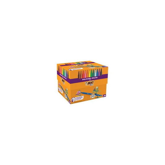BIC KIDS Feutre Visa, Class Pack de 288 pièces