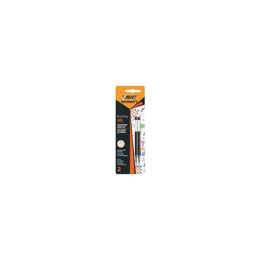 BIC Recharge pour stylo Intensity Quick Dry, S, noir