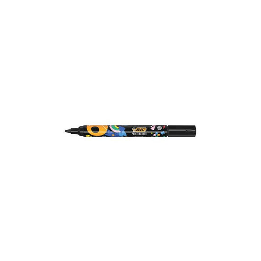 BIC Marqueur permanent Intensity, pointe ogive, noir