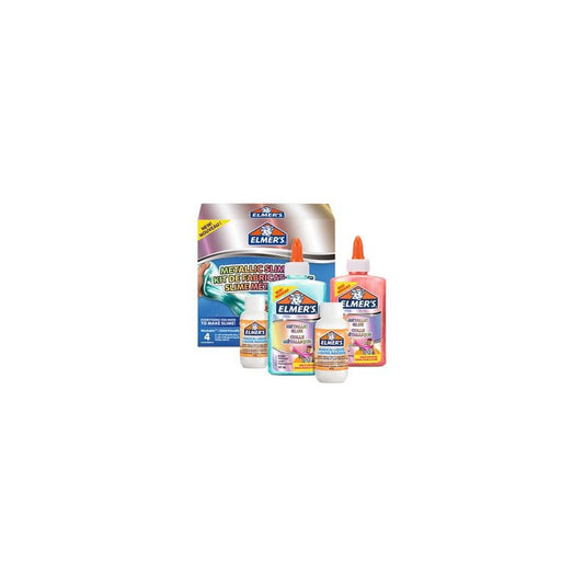 ELMER'S Slime Kit "Metallic Slime Kit", 4 pièces