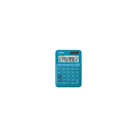 CASIO Calculatrice de bureau MS-20UC-BU, bleu