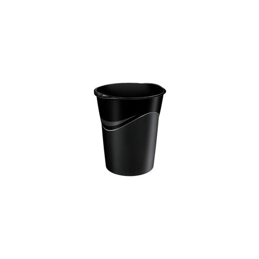CEP Corbeille à papier CepPro GreenSpirit, 14 litres, noir