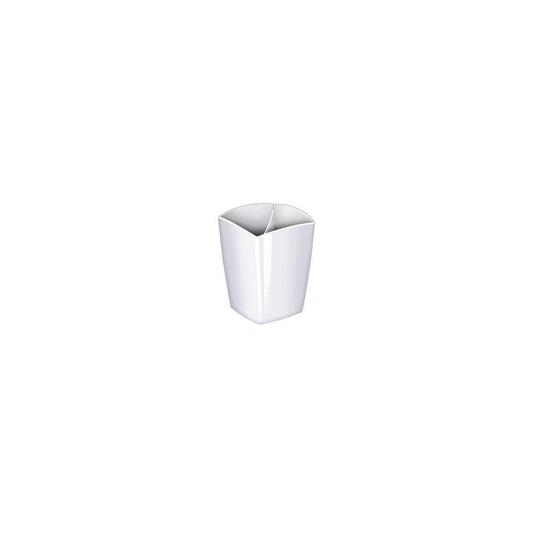 CEP Pot à crayons GLOSS, 2 compartiments, blanc