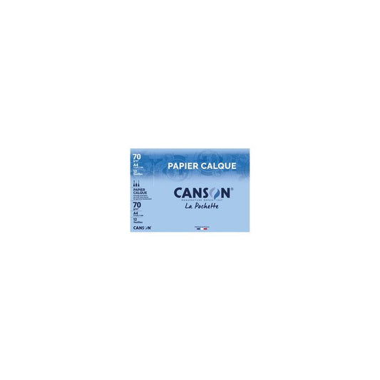 CANSON Papier calque satin, format A4, 70 g/m2