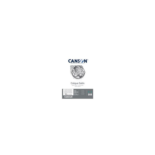 CANSON Bloc papier calque satin, 90/95 g/m2, A3