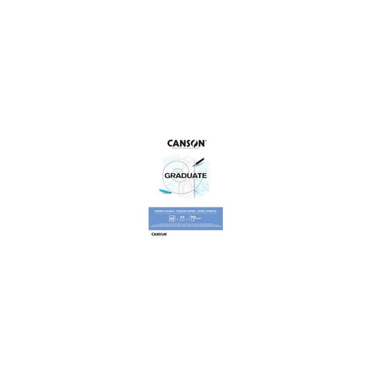 CANSON Bloc de calque GRADUATE, 70 g/m2, A4