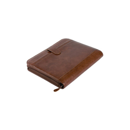 Alassio Serviette classeur "VITERBO", A4, similicuir, marron