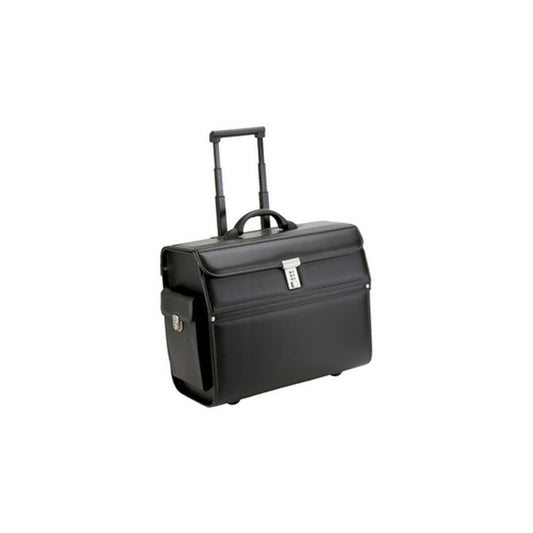 Alassio Valise pour pilotes "MONDO", similicuir, noir