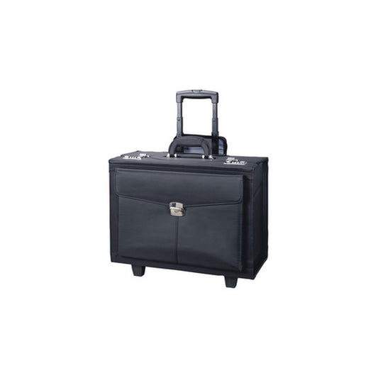 Alassio Valise pour pilote "ROCCA II", microfibre, noir