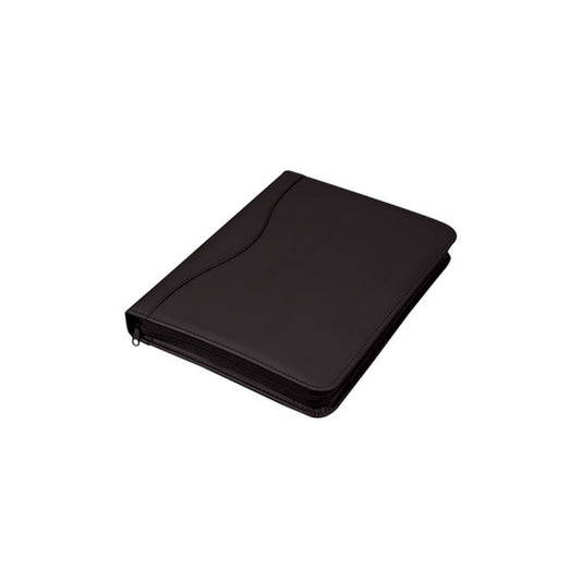 Alassio Serviette classeur "RONDO", A4, similicuir, noir