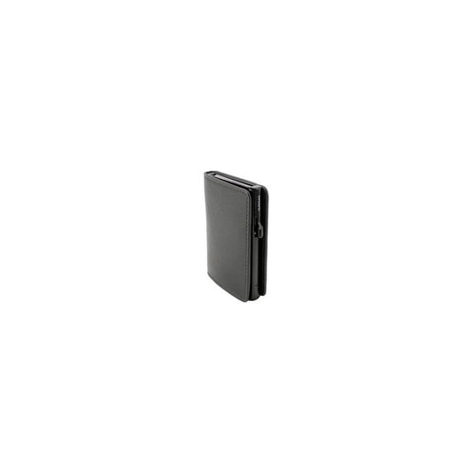 CLICKSAFE Portefeuille SLIM avec porte-cartes, cuir nappa